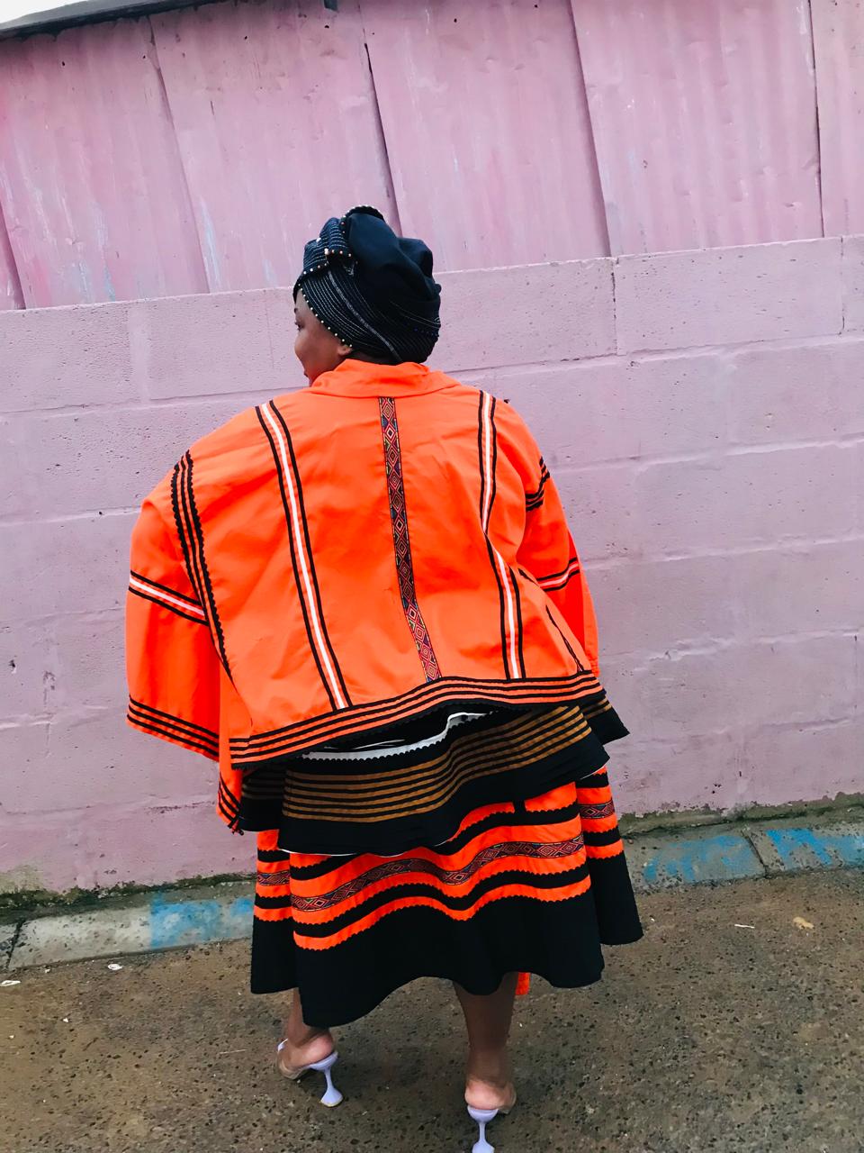 No-Orange Xhosa Umbhaco 6 Piece Set