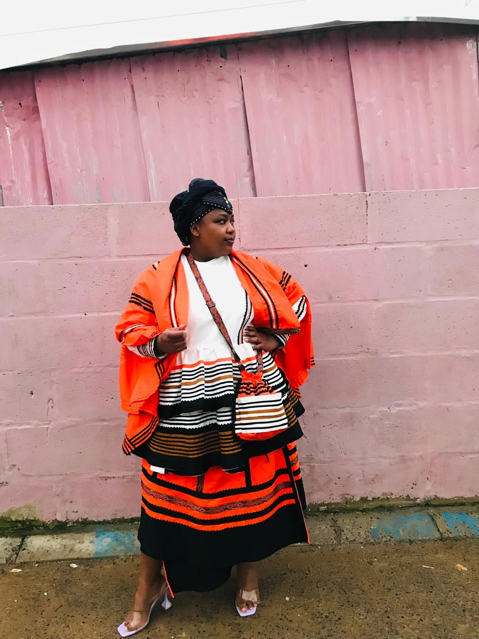 No-Orange Xhosa Umbhaco 6 Piece Set