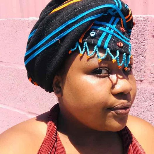 Beaded Xhosa Headwrap