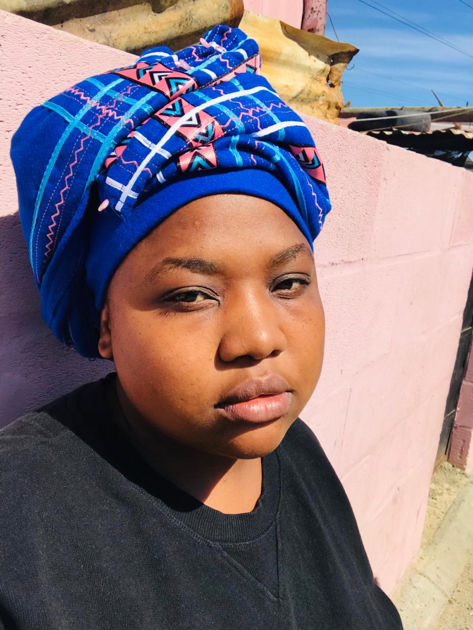 Xhosa Qhiya - Headwrap Royal Blue